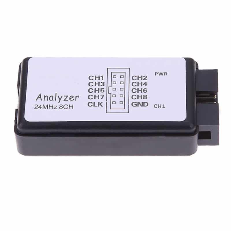 USB Logic Analyzer 24Mhz 8ch product image for electronics and prototyping use
