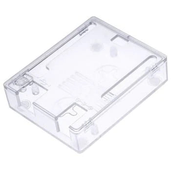 Arduino Uno Case Enclosure Clear product image for electronics and prototyping use