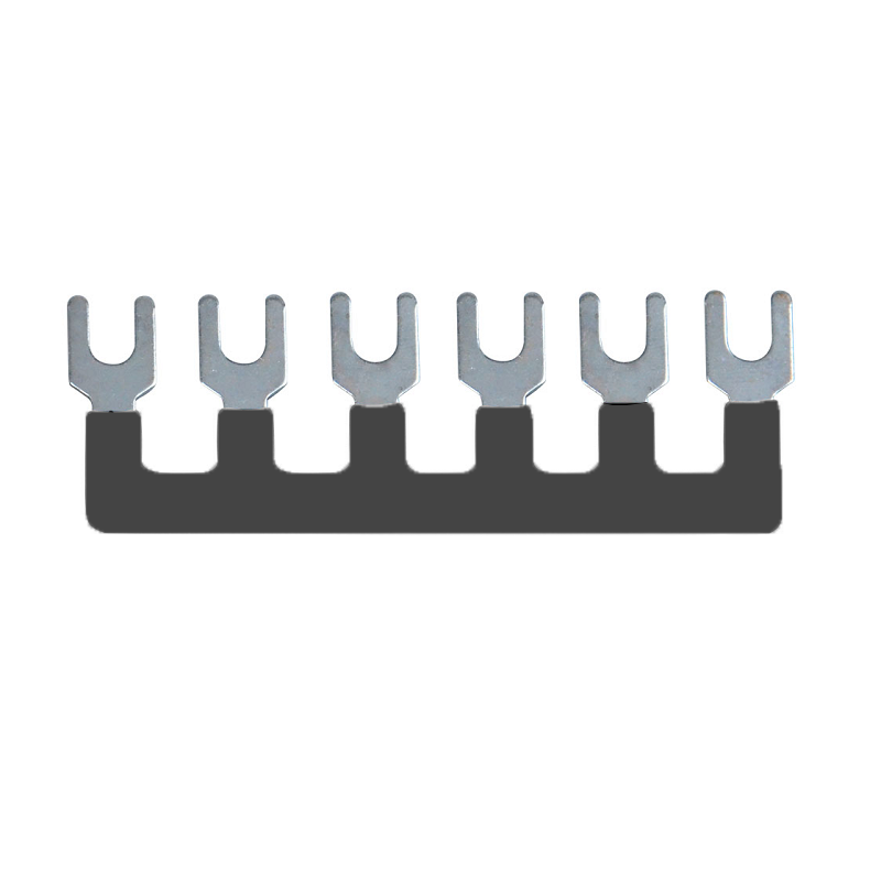 Jumper Block Terminal Strips, 6 Pin, 25A, Black product image for electronics and prototyping use