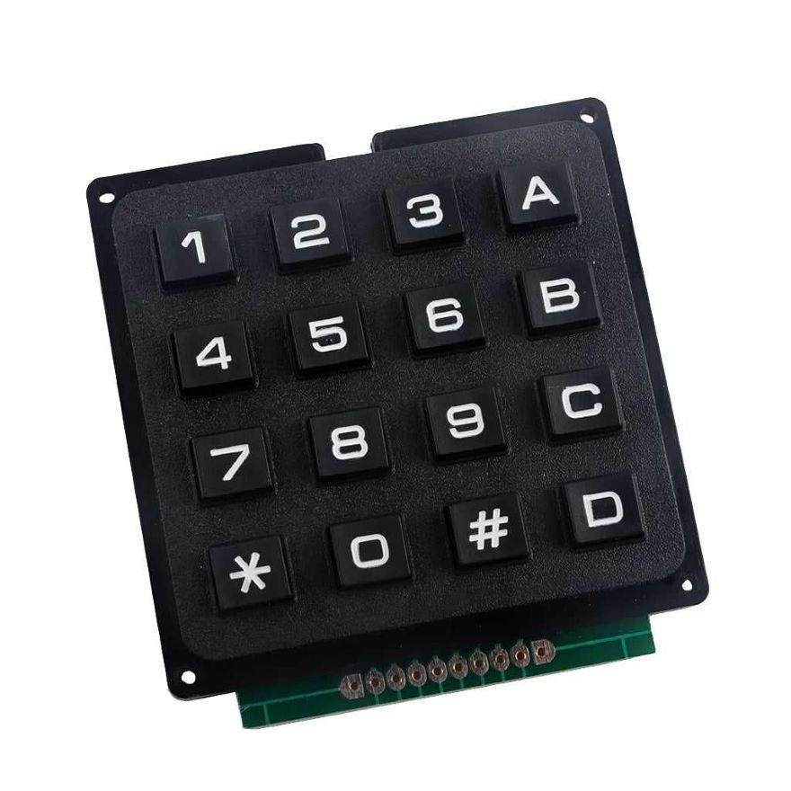 16 Key Matrix Keypad Module product image for electronics and prototyping use