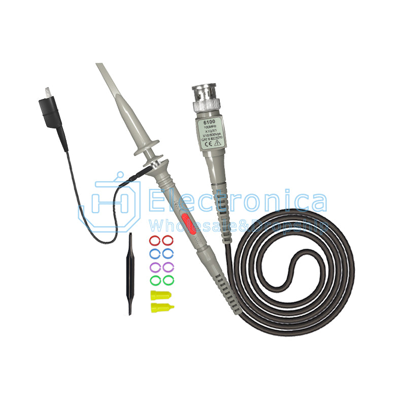 P6100 20-200MHz BNC Oscilloscope Probe - I Found Tech Chinese Warehouse Import - BNC Test clamp