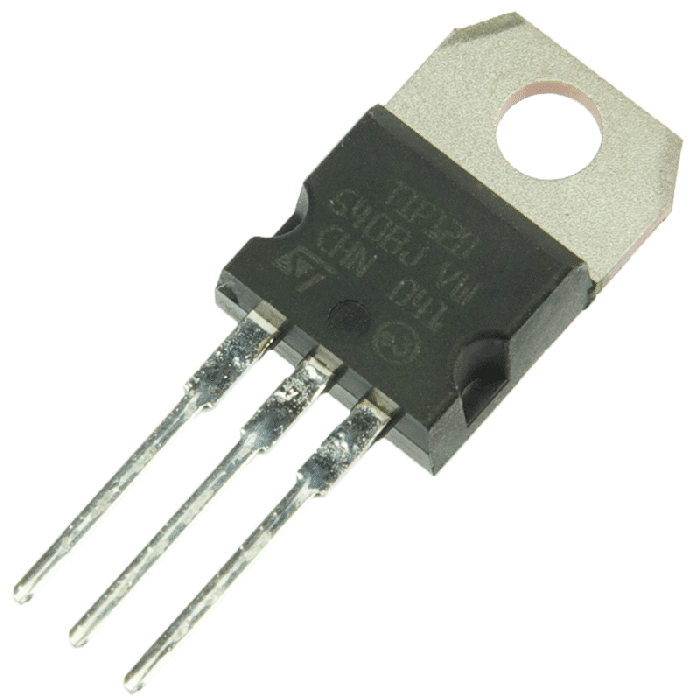 TIP120 NPN 5A Transistor (Darlington) product image for electronics and prototyping use