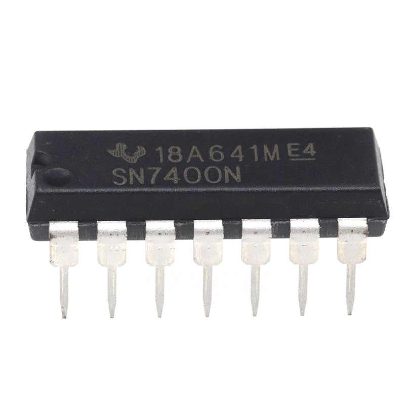 DIP14 SN7400N IC electronic componet product image for electronics and prototyping use