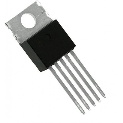 LM2596T-ADJ TO-220-5 electronic component product image for electronics and prototyping use