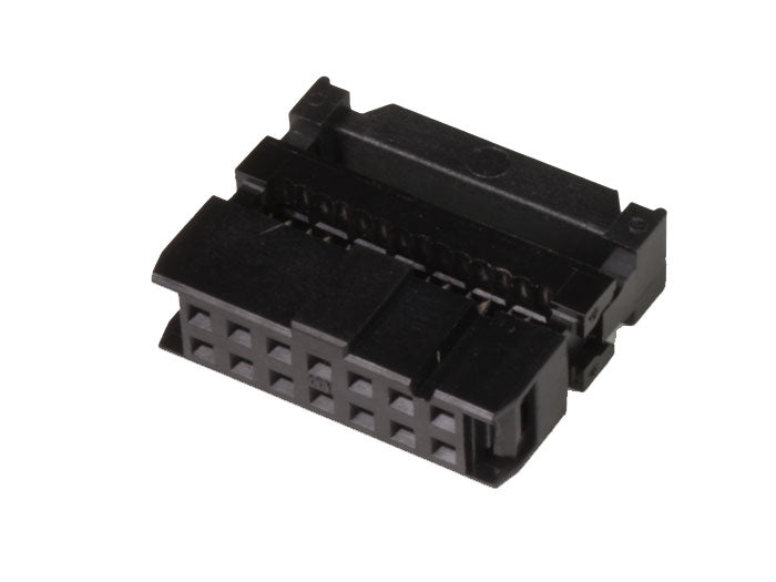 14-Pin IDC Socket Connector for Ribbon Cable (5 Pack) product image for electronics and prototyping use