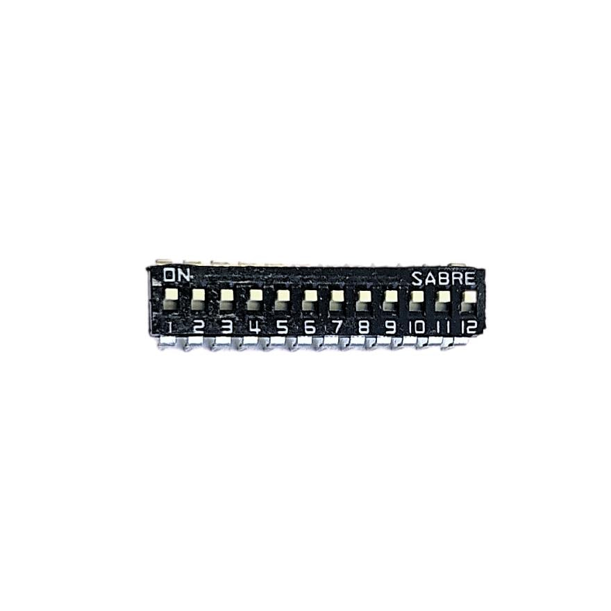Slide DIP Switch 12 Pole product image for electronics and prototyping use