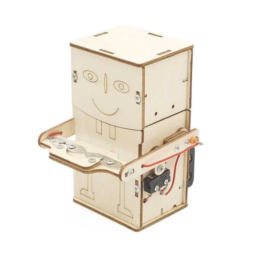 STEM Educational Toys - DIY Coin Stealing Robot product image for electronics and prototyping use