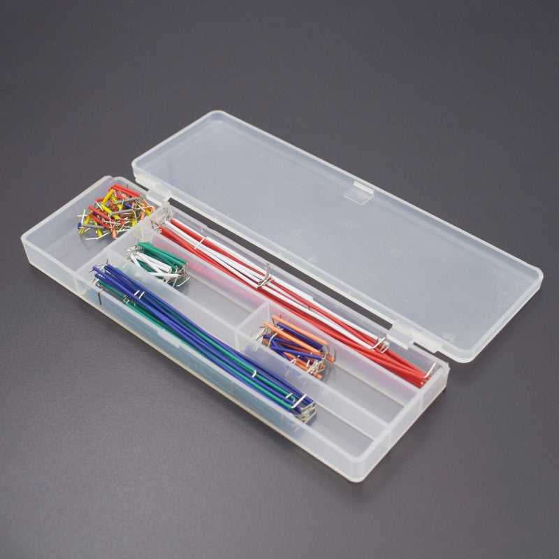 140pcs U Shape Breadboard Jumper Cable Kit product image for electronics and prototyping use