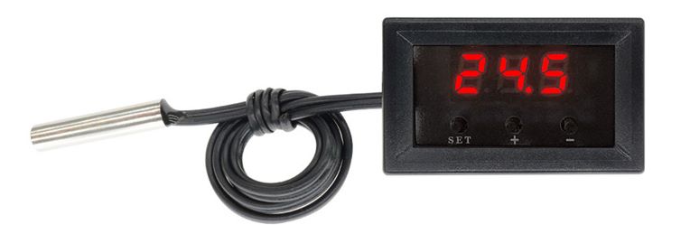DC 12V W1209 LED Digital Thermostat Temperature Control product image for electronics and prototyping use