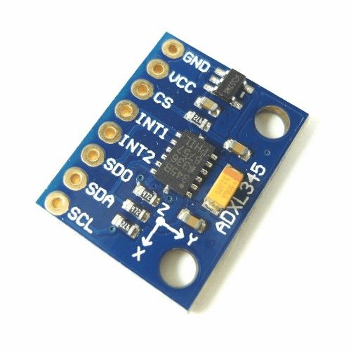 ADXL345 3-axis Digital Gravity Sensor Acceleration Module product image for electronics and prototyping use
