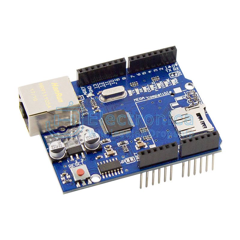 W5100 Ethernet Development Board - I Found Tech Chinese Warehouse Import - Cable 1m