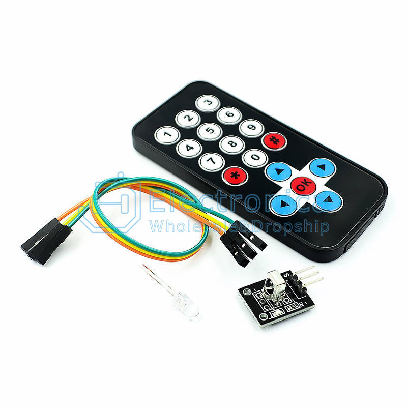 HX1838 Infrared Wireless Remote Control Module Kits - I Found Tech Chinese Warehouse Import
