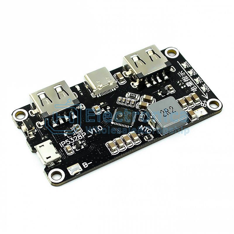 IP5328P 3.7V to 5V9V12V Dual USB Battery Charger Boost Board - I Found Tech Chinese Warehouse Import
