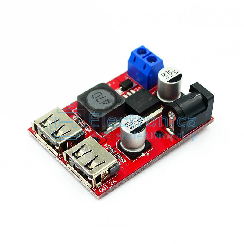9V/12V/24V/36V to 5V DC-DC 3A Voltage Regulator Step-down Module - I Found Tech Chinese Warehouse Import