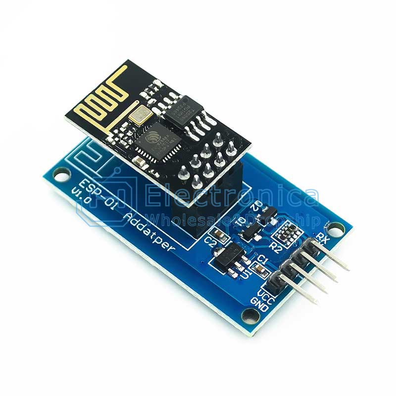 ESP8266 ESP-01 Serial WiFi Wireless Adapter Module - I Found Tech Chinese Warehouse Import - ESP-01+Adapter Module