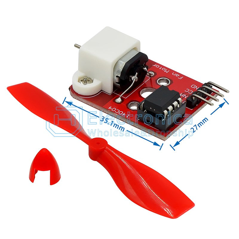 L9110 Fan Module for Fire Extinguishing Robot - I Found Tech Chinese Warehouse Import - L9110 Fan Module(DIP)