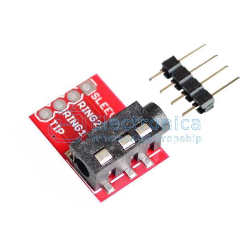 TRRS 3.5mm Microphone Interface Module - I Found Tech Chinese Warehouse Import - 5PCS