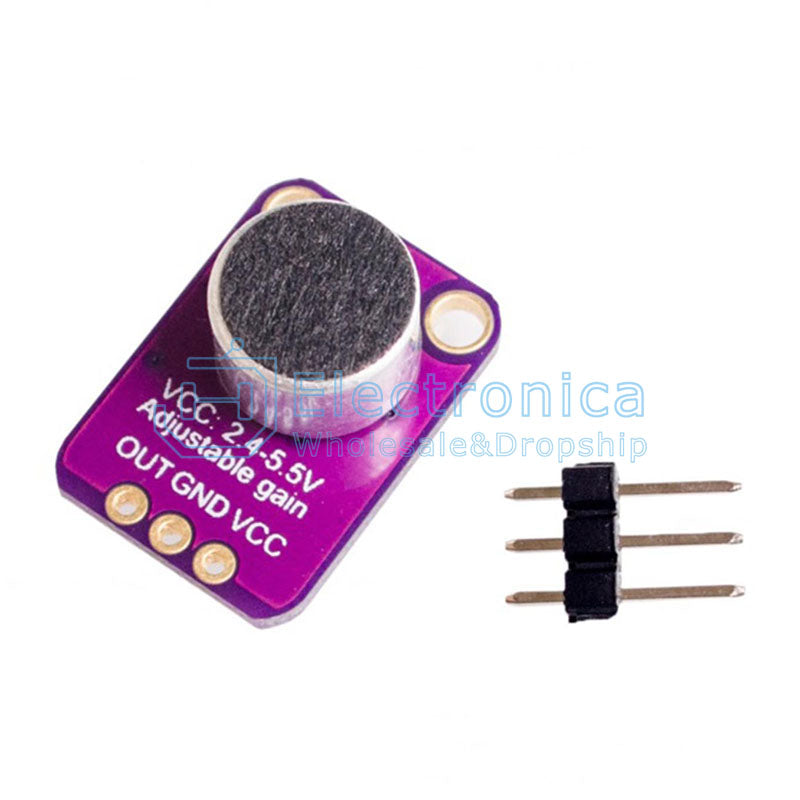 GY-MAX4466 Electret Microphone Amplifier Module - I Found Tech Chinese Warehouse Import