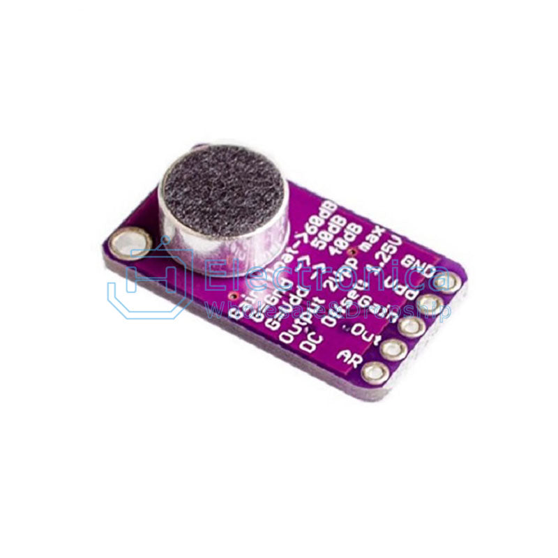MAX9814 AGC Microphone Amplifier Module CMA-4544PF-W - I Found Tech Chinese Warehouse Import