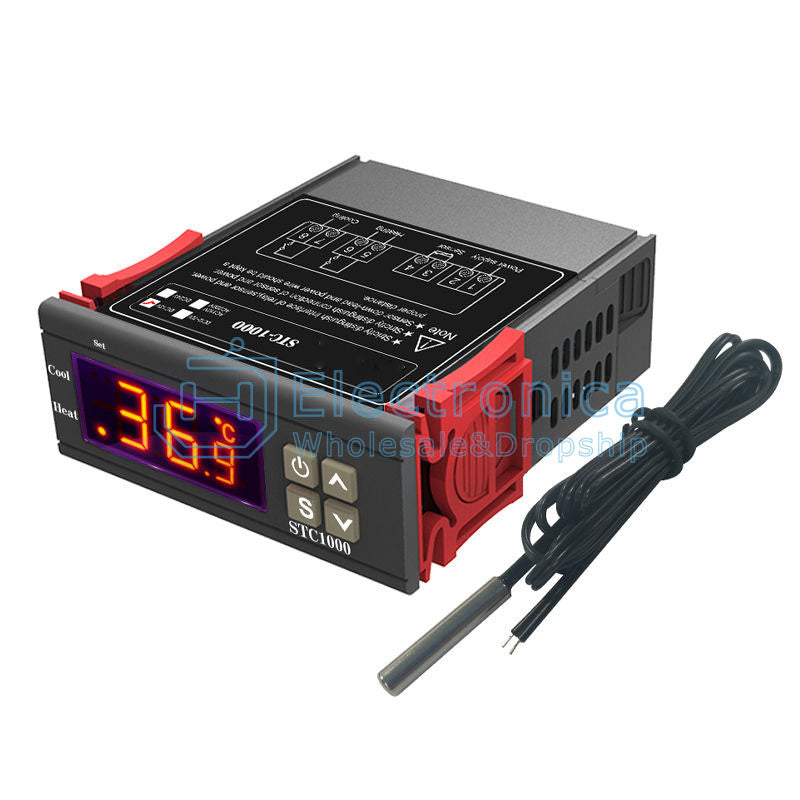 STC-1000 Digital Temperature Controller - I Found Tech Chinese Warehouse Import - 110-220V