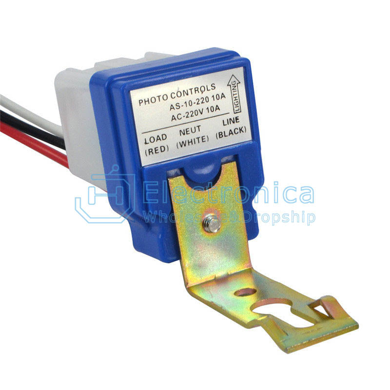 AS-10 Waterproof Road Light Control Switch - I Found Tech Chinese Warehouse Import - 12V