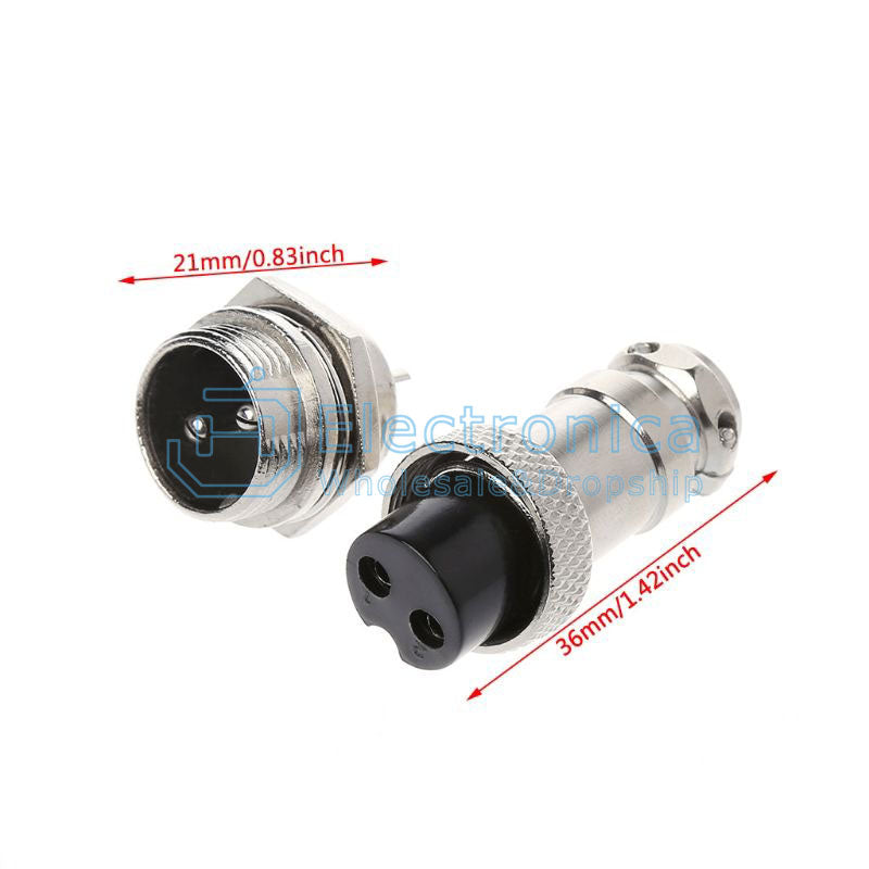 GX16 Circular Aviation Socket Plug - I Found Tech Chinese Warehouse Import - GX16-10(a set)