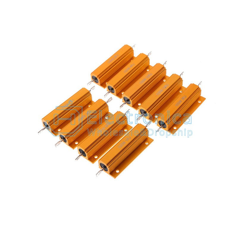 RX24-50W Aluminum Metal Shell Case Wirewound Resistor - I Found Tech Chinese Warehouse Import - 50W-0.1Ω