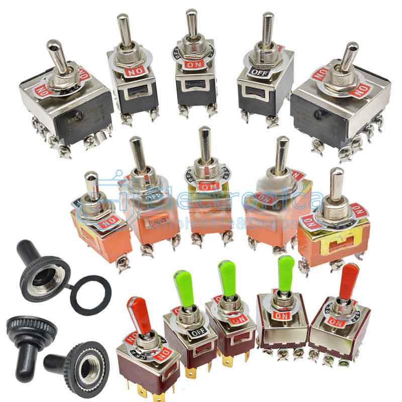 E-TEN1021 1322 1321 9210 Toggle Switch - I Found Tech Chinese Warehouse Import - 12mm waterpoof cap