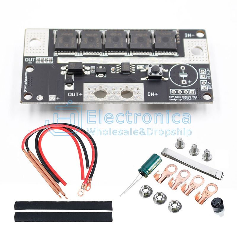 12V 18650 Mini Lithium Spot Welder Kit - I Found Tech Chinese Warehouse Import
