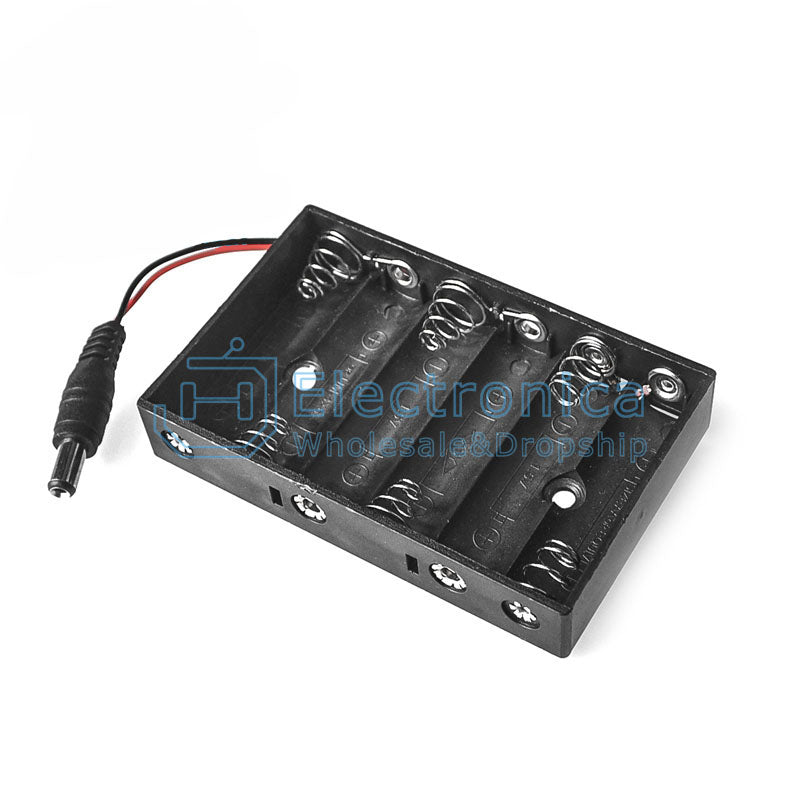 6xAA Plastic Battery Case - I Found Tech Chinese Warehouse Import