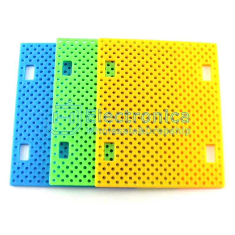Green/Blue/Yellow Plastic Model Base - I Found Tech Chinese Warehouse Import - Blue