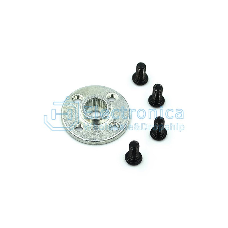 25T Matal Servo Disc for MG995/996 - I Found Tech Chinese Warehouse Import - Blue
