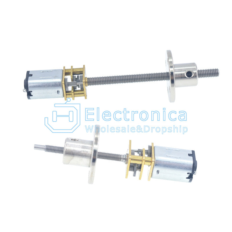 M4*55mm 12GA-N20 Screw Threaded Geared Motor - I Found Tech Chinese Warehouse Import - Option 35379;35388;35391