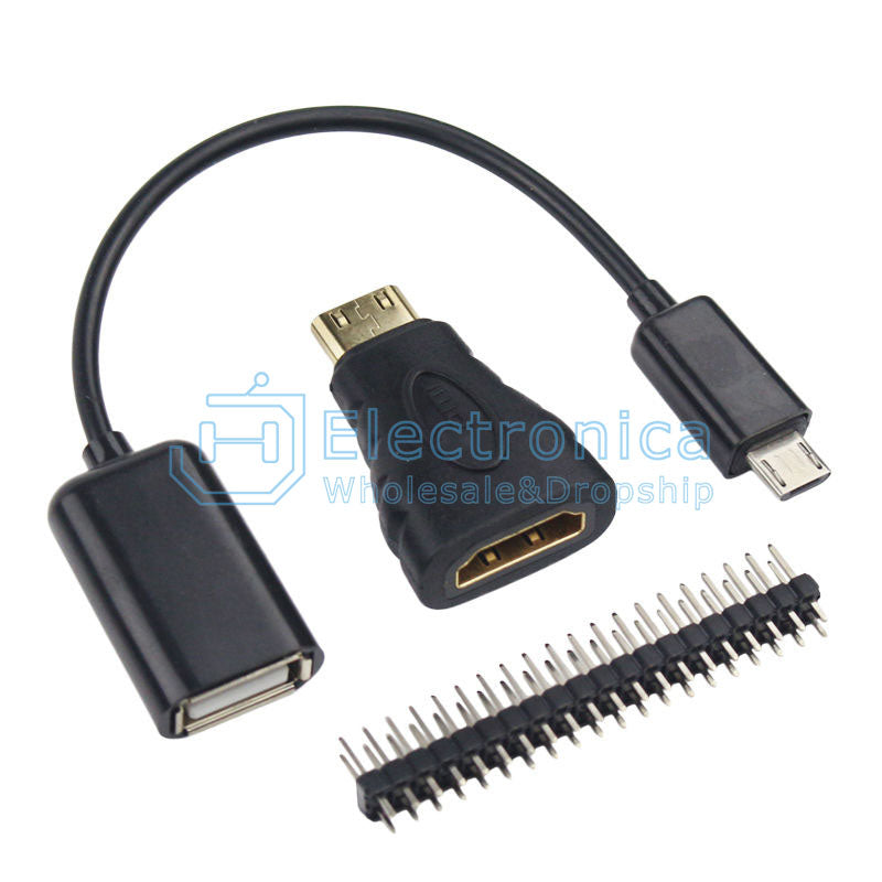 Raspberry PI Zero/W Mini HDMI/USB/GPIO Expansion Kit - I Found Tech Chinese Warehouse Import