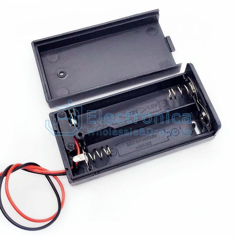 2*AA 3V Battery Box with Cover and Switch - I Found Tech Chinese Warehouse Import