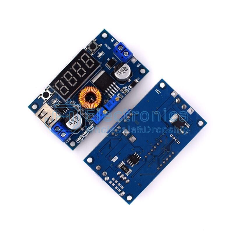 XL4015 5A Step Down Module with Digital Voltmeter - I Found Tech Chinese Warehouse Import
