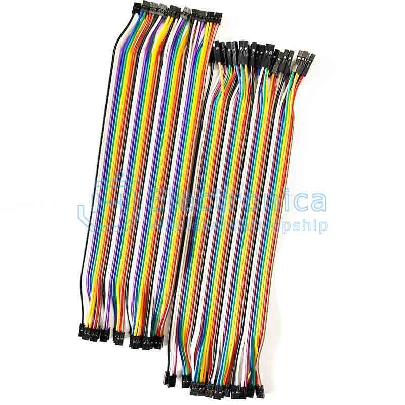 2.0MM to 2/2.54MM 40P Dupont Line - I Found Tech Chinese Warehouse Import - 2.0mm/2.0mm