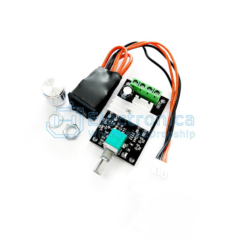 DC6-28V 3A PWM Motor Speed Controller with Switch - I Found Tech Chinese Warehouse Import