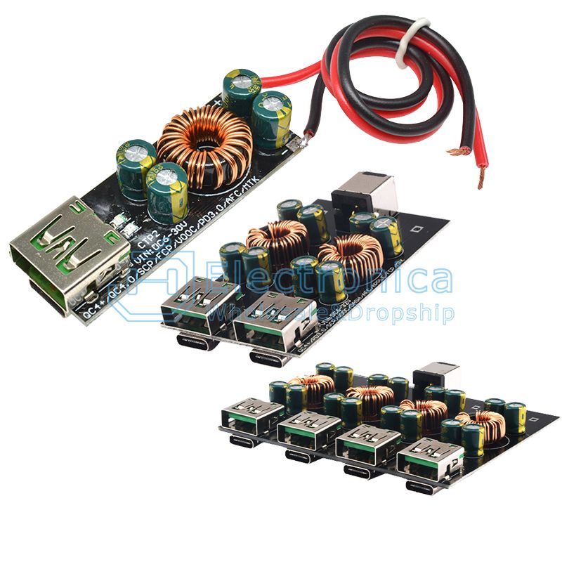 QC4.0/3.0 USB/Type-C Mobile Phone Quick Charge Adapter - I Found Tech Chinese Warehouse Import - 1m Micro USB 5A cable