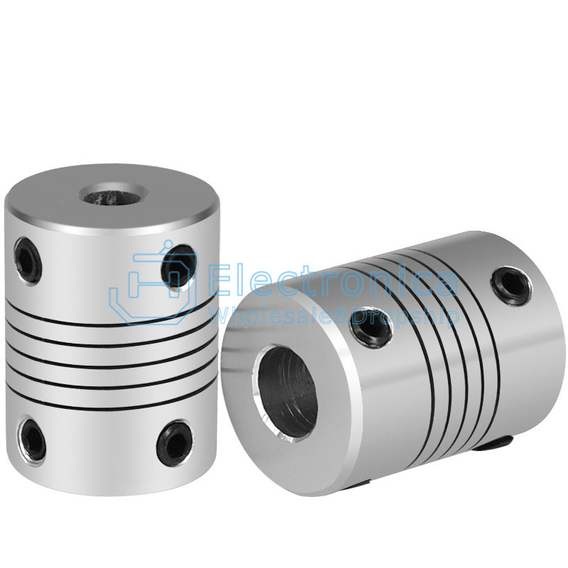 D19L25 Aluminum Flexible Coupling - I Found Tech Chinese Warehouse Import - 10*10*25mm