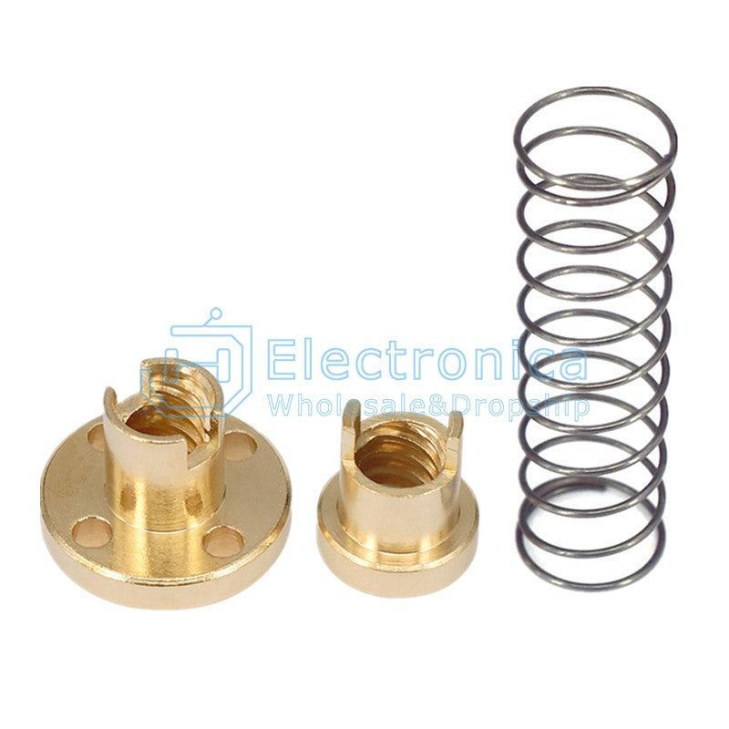 T8 Anti Backlash Spring Loaded Nut - I Found Tech Chinese Warehouse Import - 1pcs nut (2*8mm)