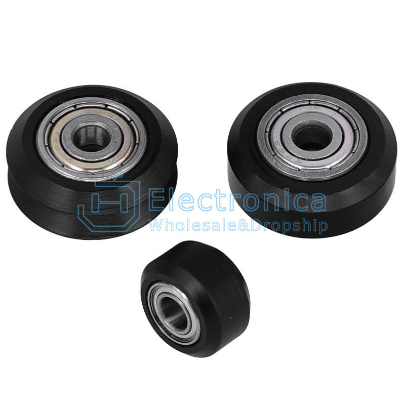 Openbuilds Plastic POM Wheel 5mm Bore - I Found Tech Chinese Warehouse Import - Big Clear (5mm)