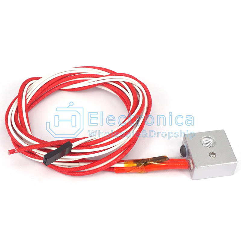 Aluminum Block with Thermistor for Makerbot MK7 MK8 Extruder - I Found Tech Chinese Warehouse Import