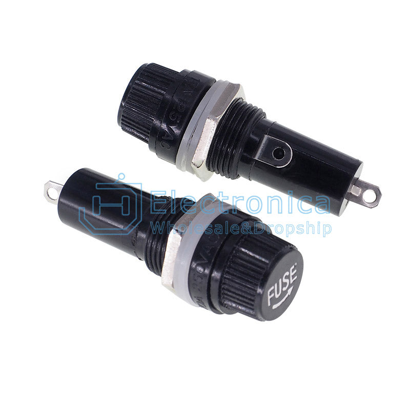 5*20mm/6*30mm Glass Fuse Holder - I Found Tech Chinese Warehouse Import - 5*20mm 10pcs
