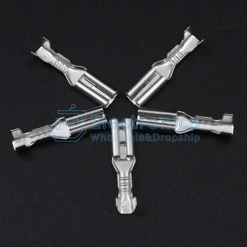 2.8 Plug Spring Non-insulated Cold-pressed Terminal - I Found Tech Chinese Warehouse Import - 100PCS