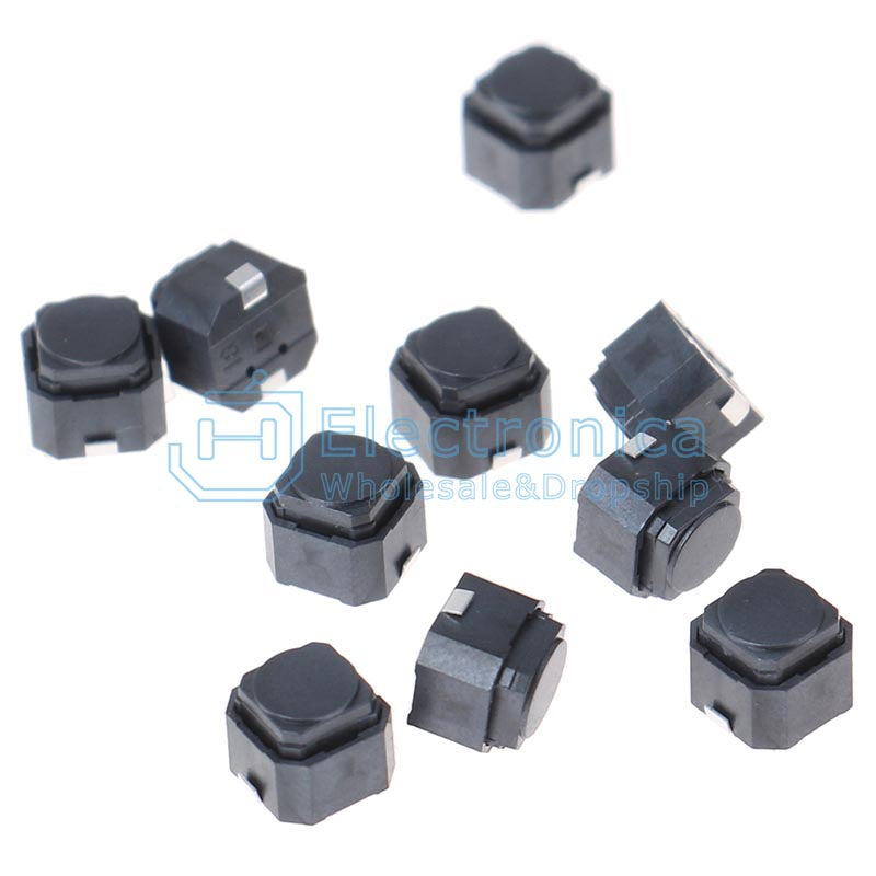 6*6*5mm SMD Silent Silica Gel Touch Switch - I Found Tech Chinese Warehouse Import - Bag packing 10pcs