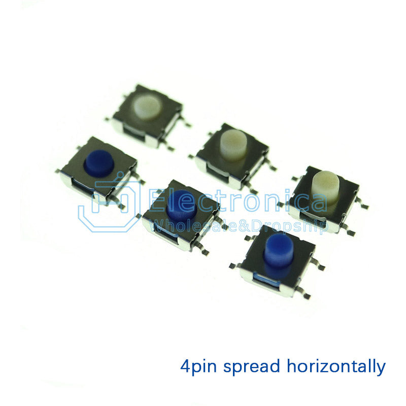 6*6*3.1/3.5/4.3/5mm 4Pin Waterproof Silica Gel Button Touch Switch - I Found Tech Chinese Warehouse Import - Option...