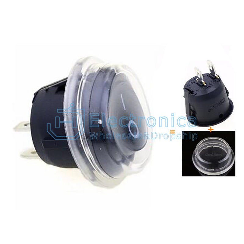 KCD 20mm Waterproof Cap for Circular Boat Switch - I Found Tech Chinese Warehouse Import - 10PCS