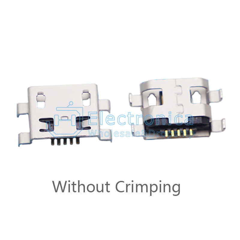 Micro USB 5Pin Sink Board Female Socket Connector - I Found Tech Chinese Warehouse Import - With crimping 10pcs