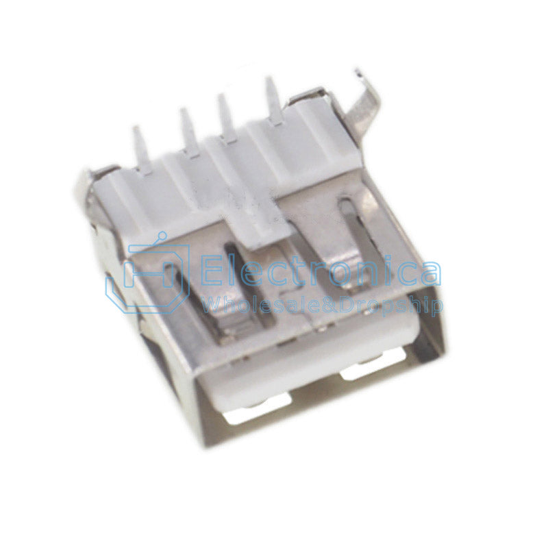 AF90° Type A Female USB Socket - I Found Tech Chinese Warehouse Import - With Copper Shell 10pcs